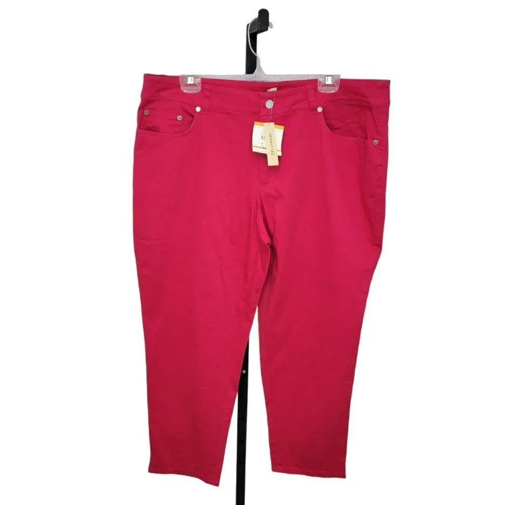 Anne Klein Pink Skinny  Jeans